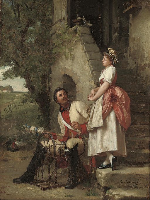 Spinning -lektionen af Emile Pierre Metzmacher