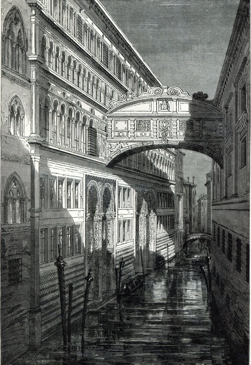 Sukkenes bro, Venedig af Emile Theodore Therond
