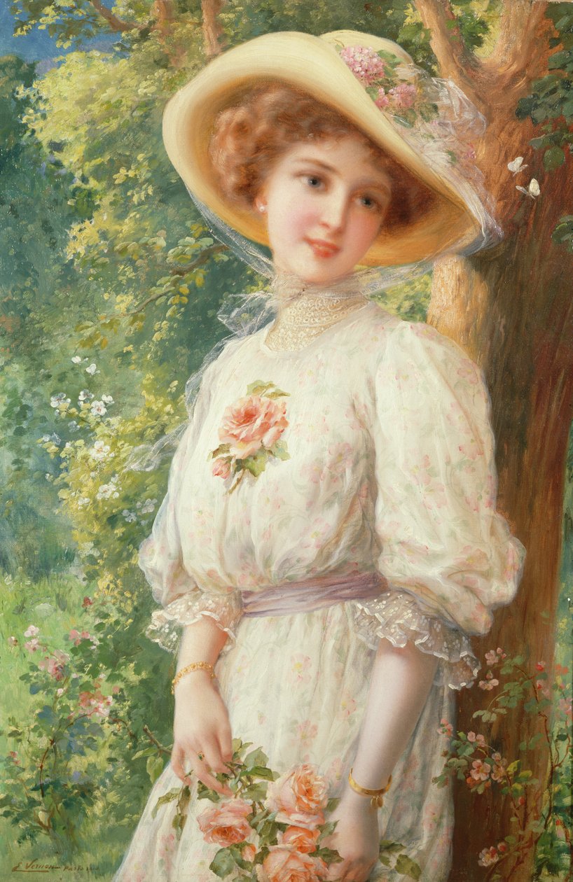 Frøken Spring, 1910 af Emile Vernon