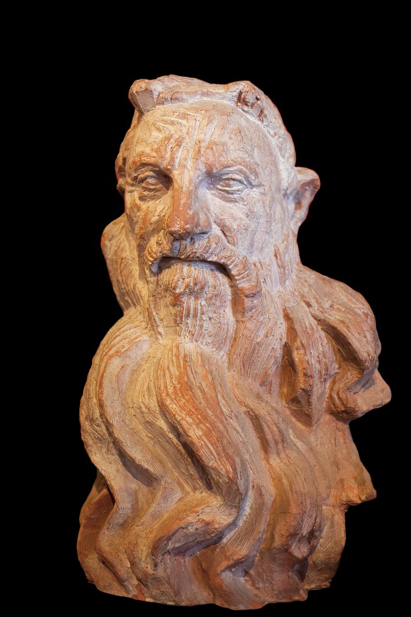 Buste af Auguste Rodin af Emile Antoine Bourdelle
