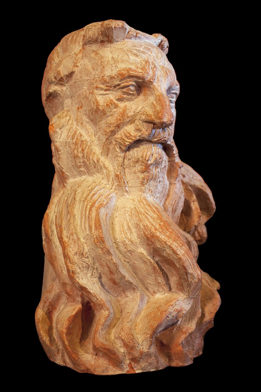 Bust of Auguste Rodindani af Emile Antoine Bourdelle