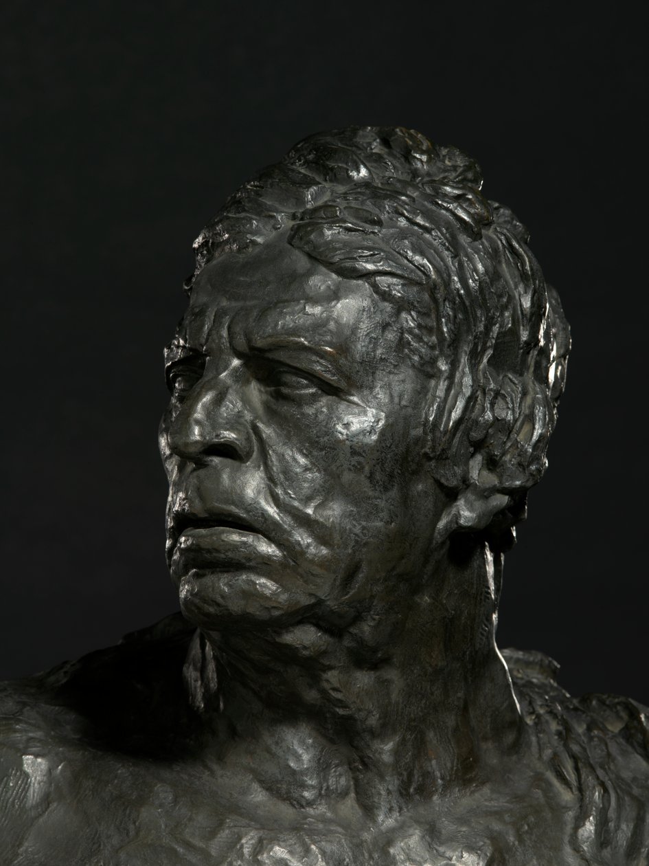 Buste af Ingres (bronze) (detalje af 471055) af Emile Antoine Bourdelle