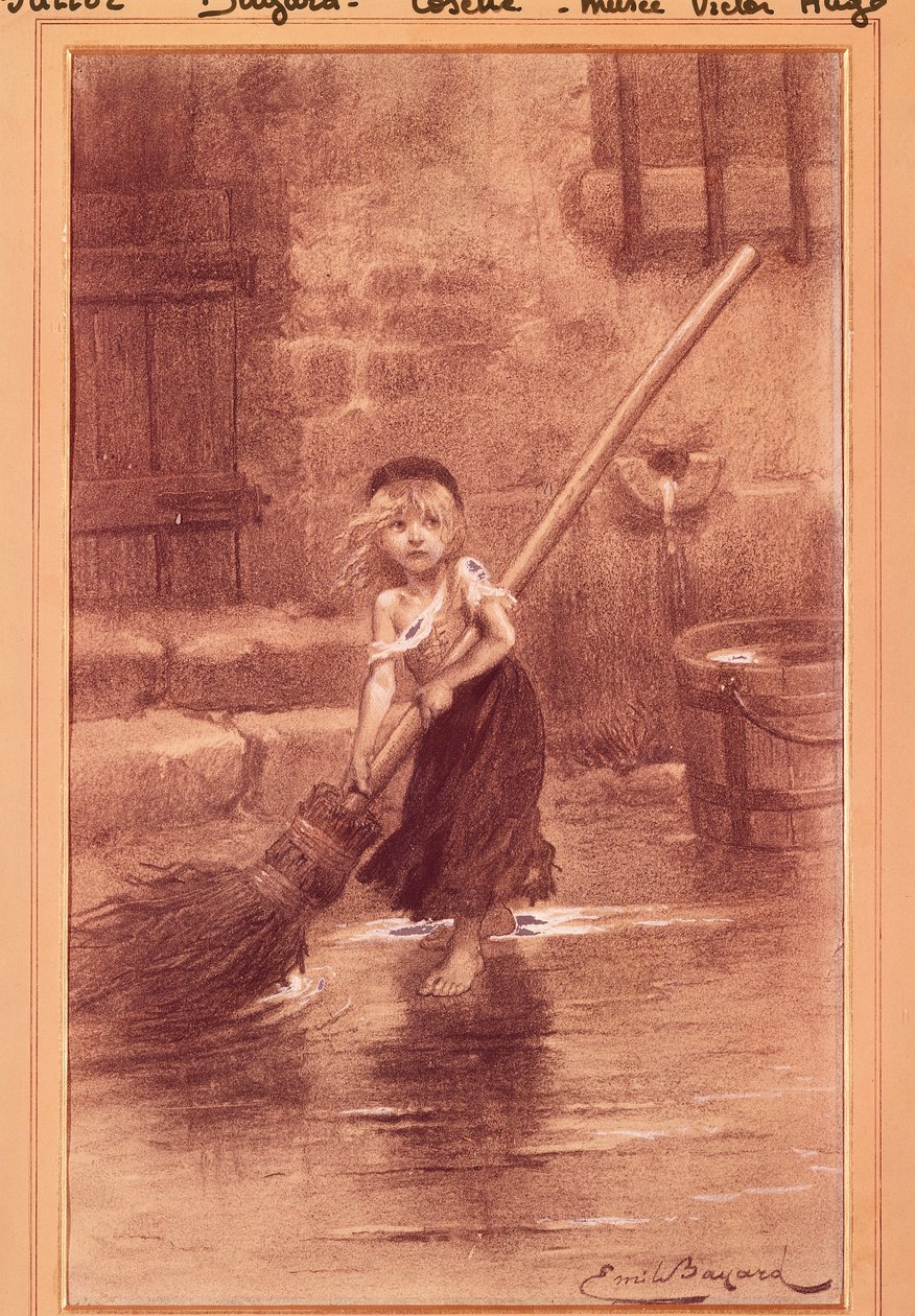 Cosette, illustration fra 