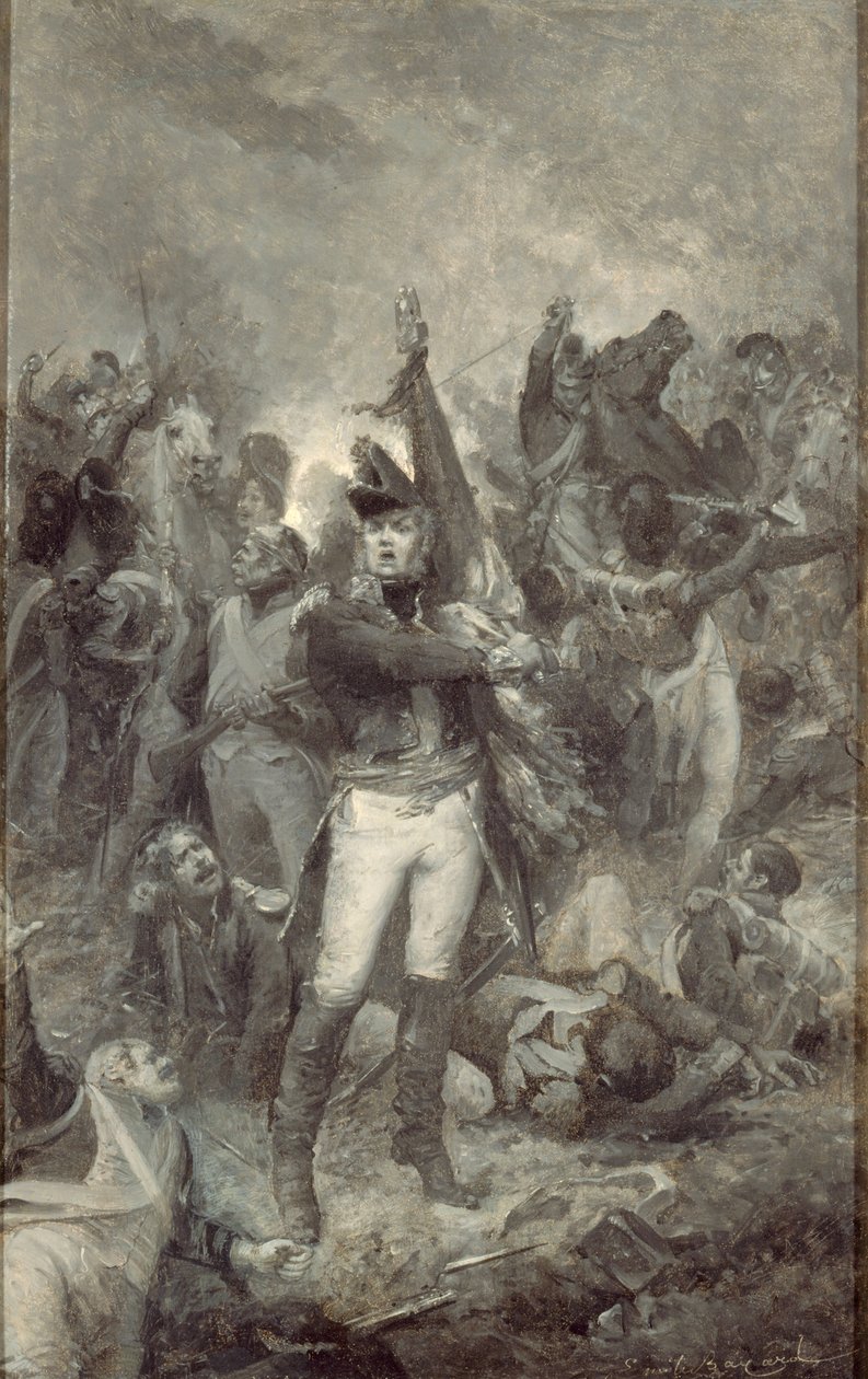 Portræt af Pierre Cambronne 1770-1842, ca 1879. af Emile Antoine Bayard