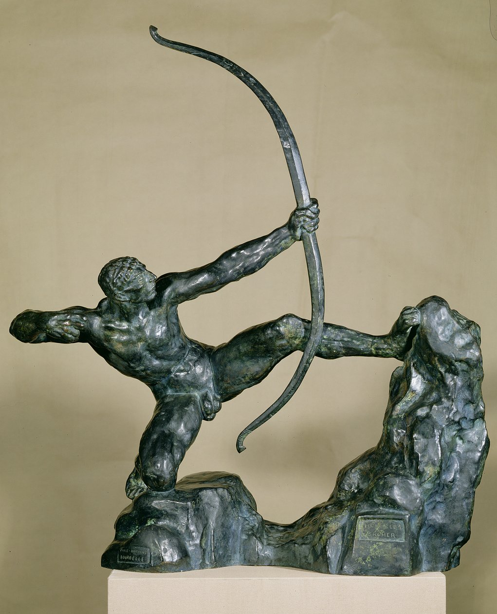 Herakles Archer, 1909 (bronze) af Emile Antoine Bourdelle