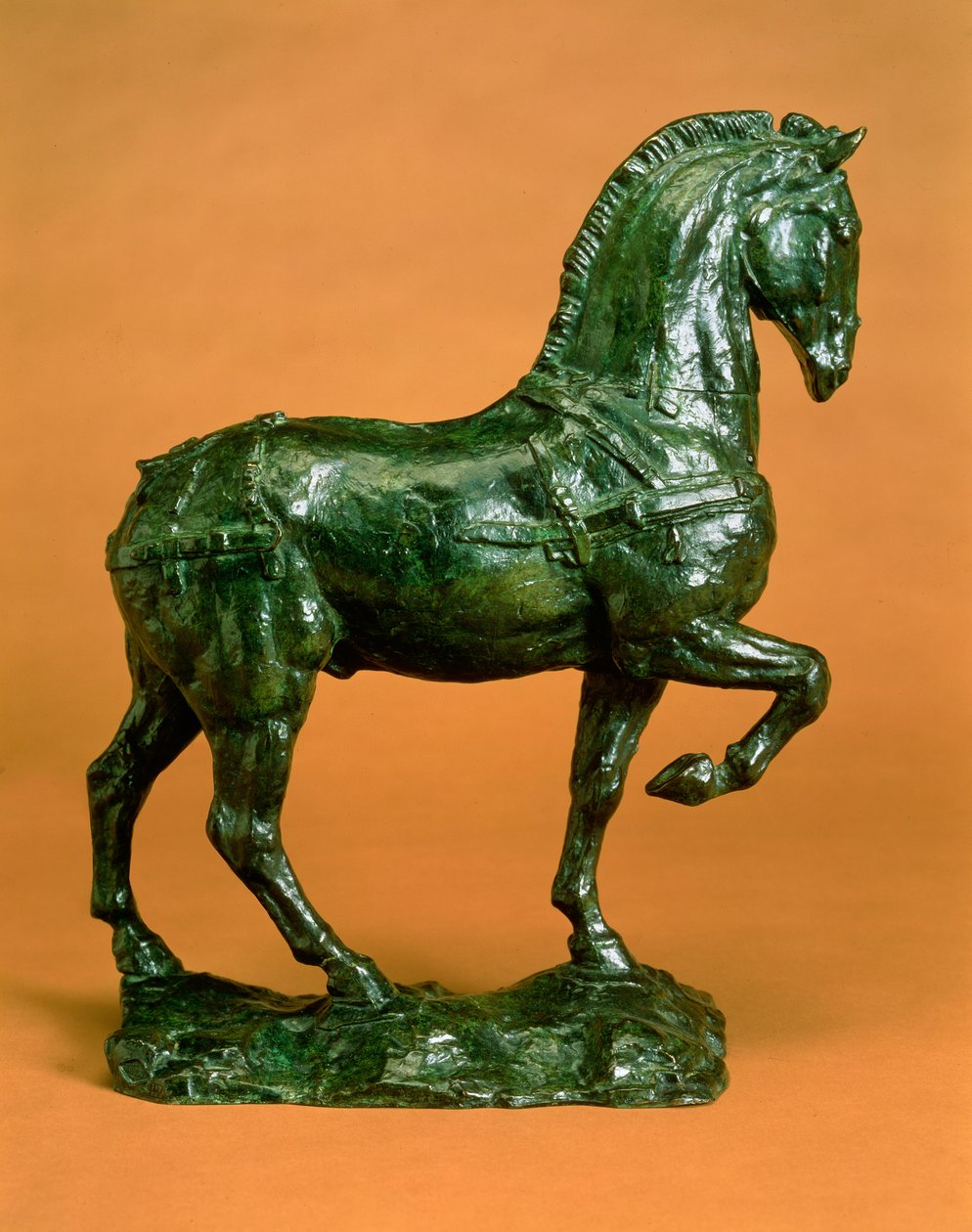 Hest uden Sadel; Cheval sans Selle, ca. 1915 af Emile Antoine Bourdelle