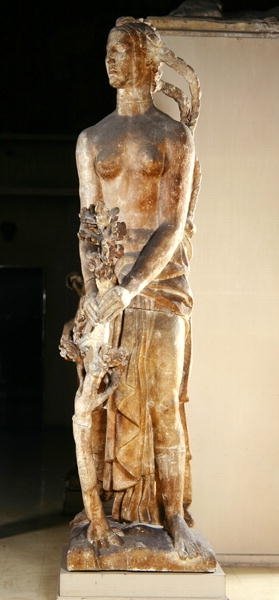 Prudence, model for monumentet til general Carlos Maria de Alvear (1788-1852) (gips) af Emile Antoine Bourdelle