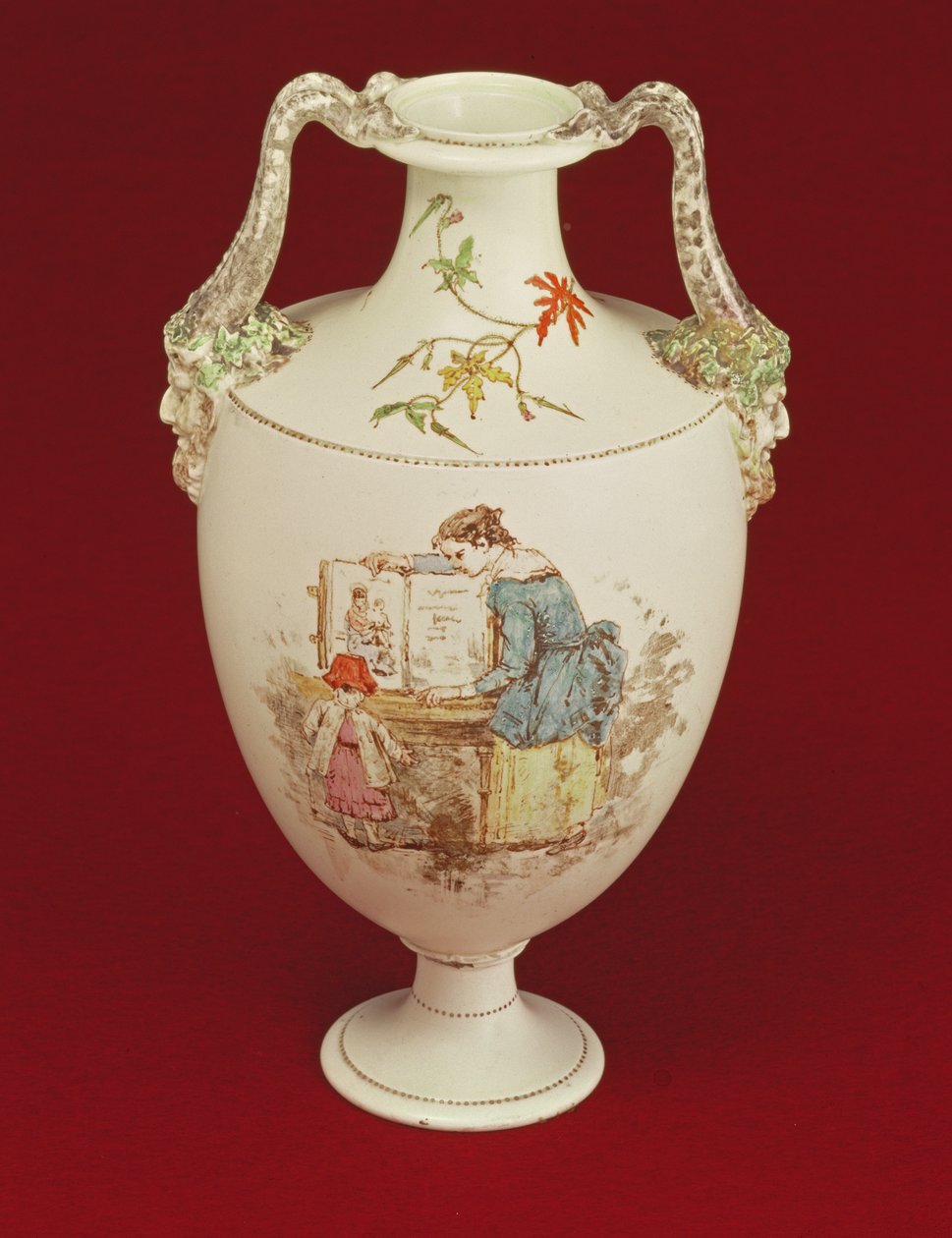 Wedgwood vase, slutningen af 1800-tallet af Emile Aubert Lessore