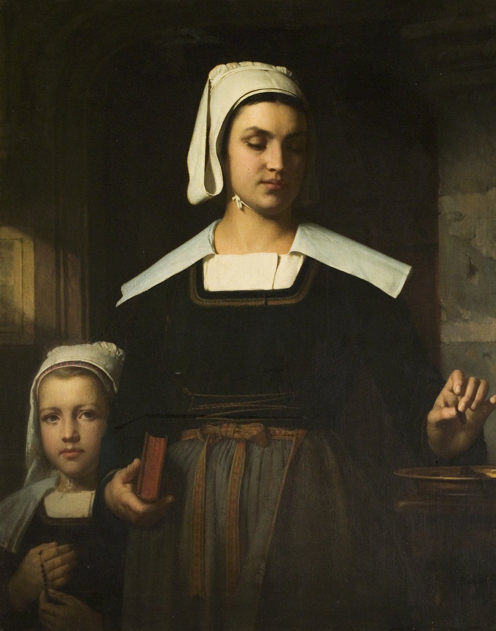 Enkens mide, 1869 af Emile Auguste Hublin