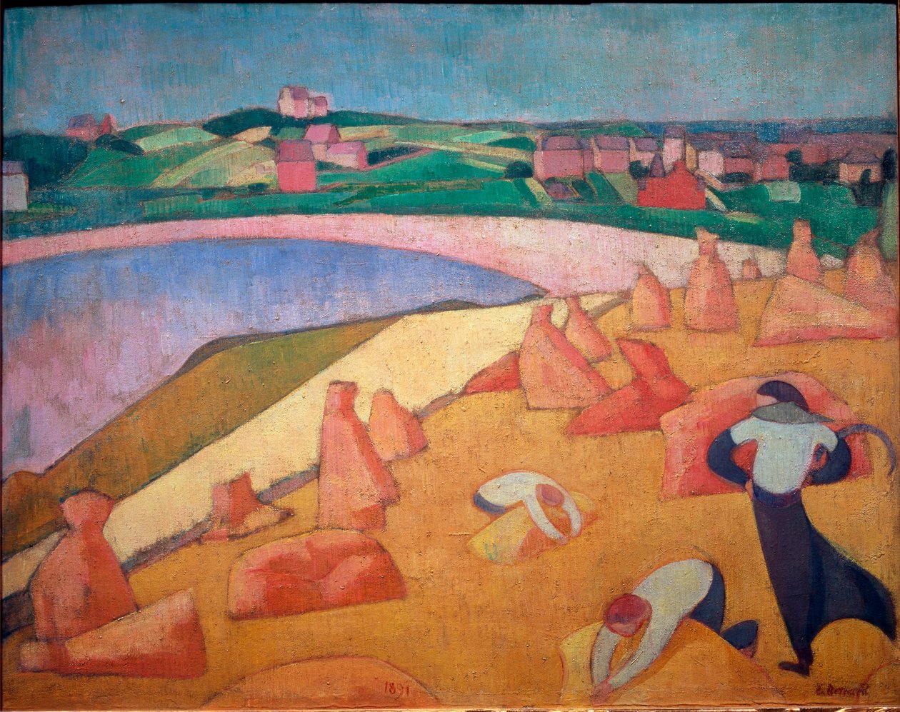 Høsttid ved havet af Emile Bernard