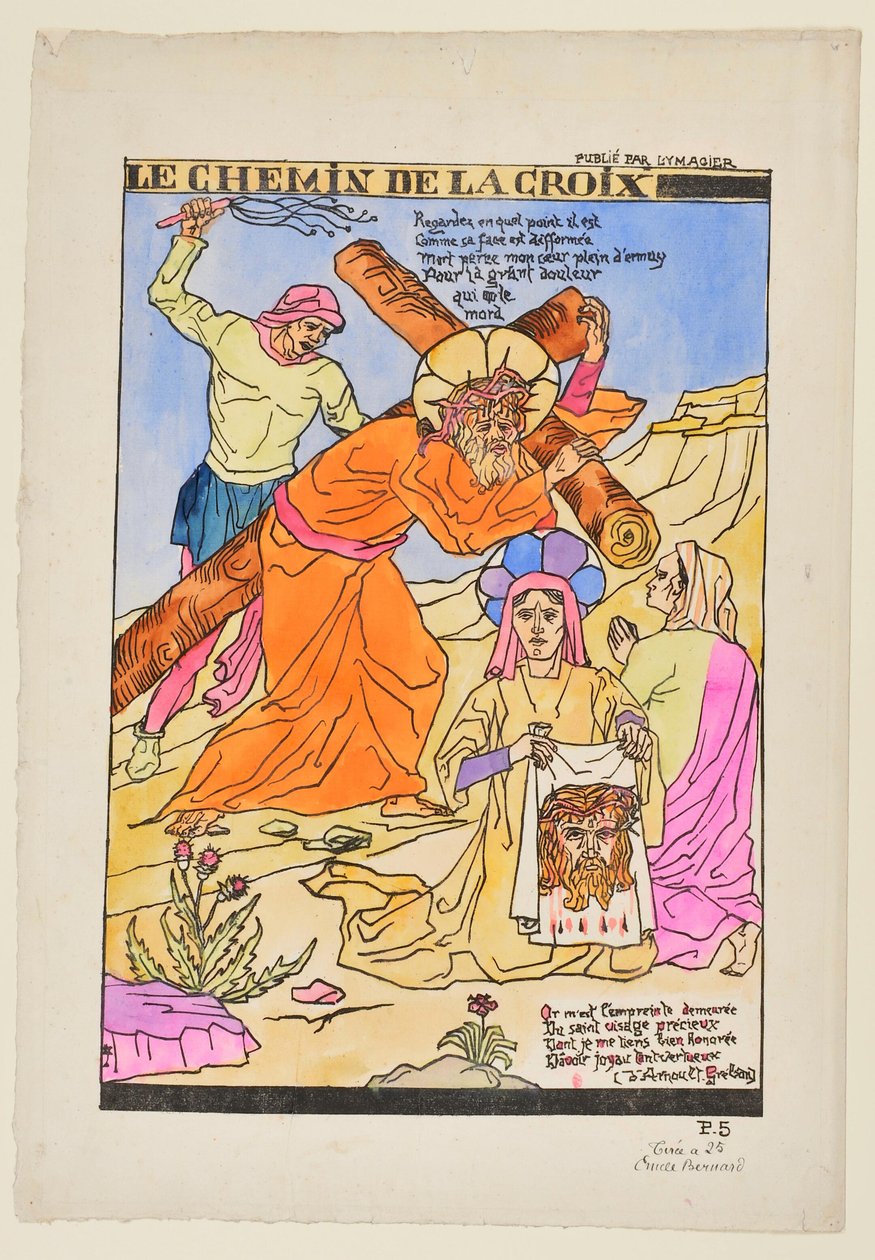 Der Kreuzweg af Emile Bernard