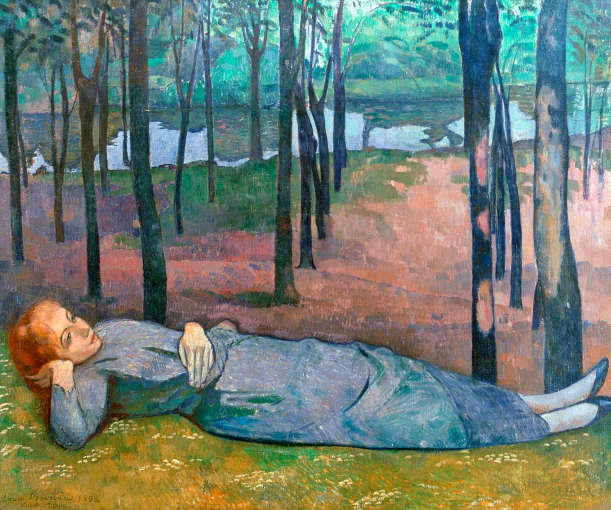 Madeleine i Bois dAmour, 1888 af Emile Bernard