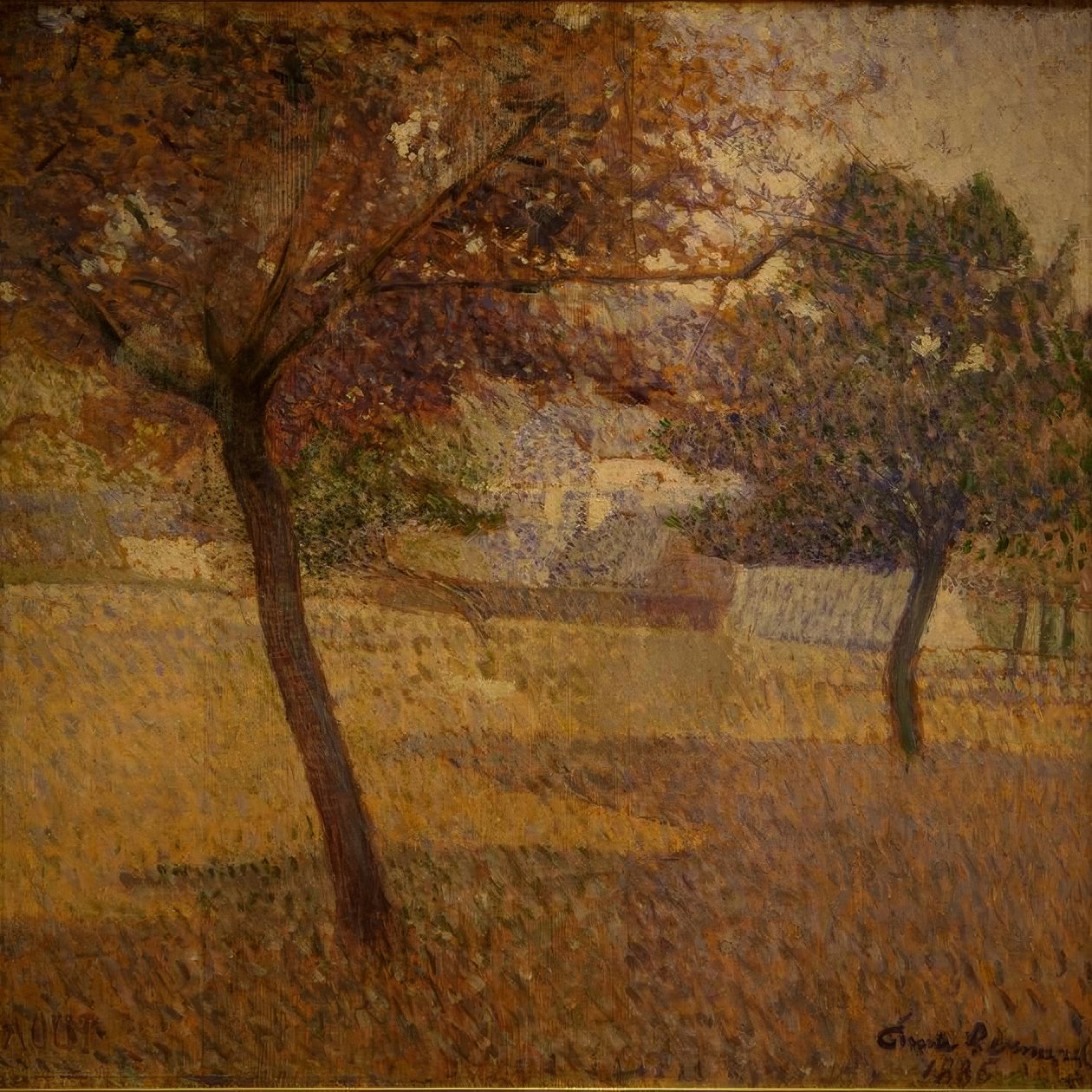 Frugthave i Pont-Aven af Emile Bernard