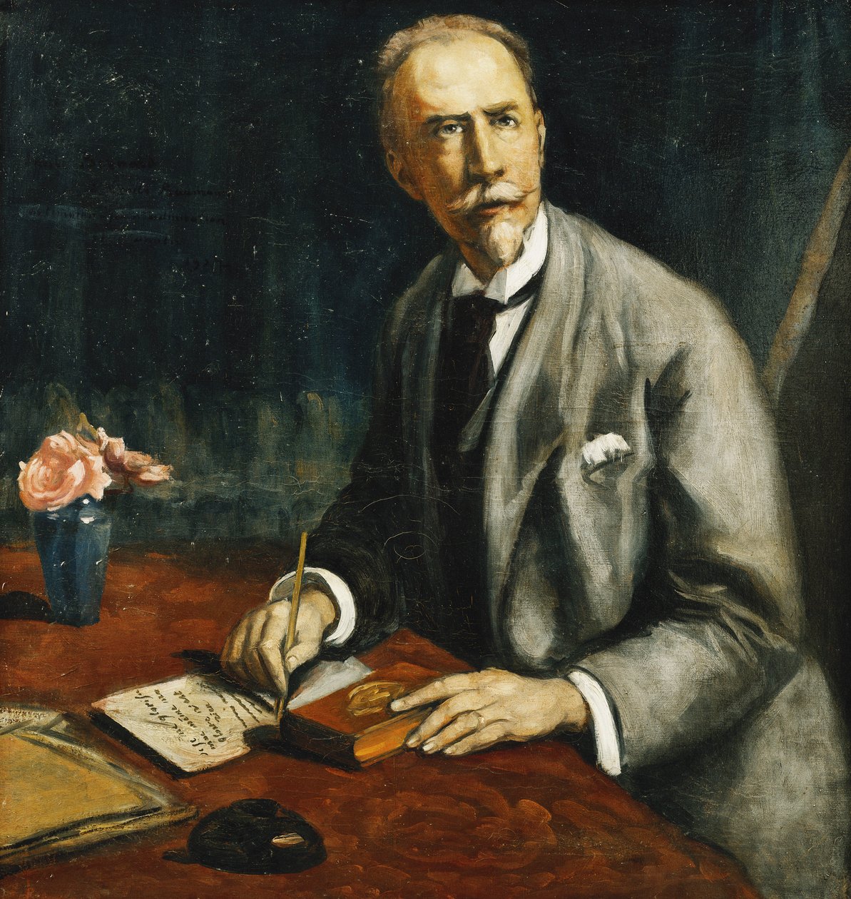 Portræt af Emile Bauman; Portræt af Emile Bauman, 1927 af Emile Bernard