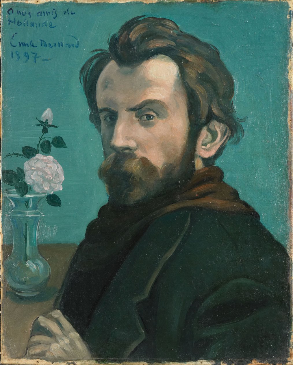 Selvportræt, 1897 af Emile Bernard
