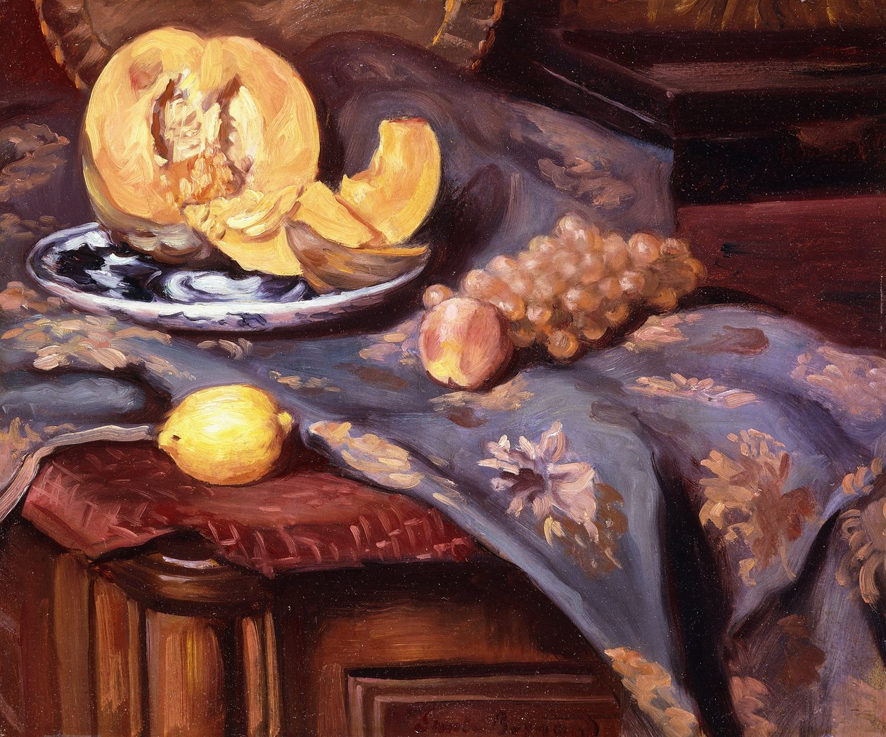 Stilleben; Nature Morte, af Emile Bernard