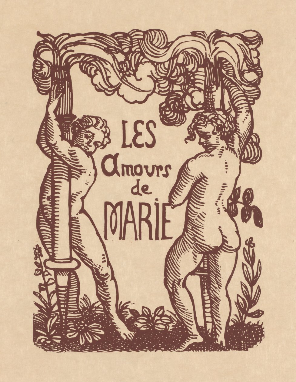 The Loves af Pierre Ronsard: The Loves of Marie af Emile Bernard
