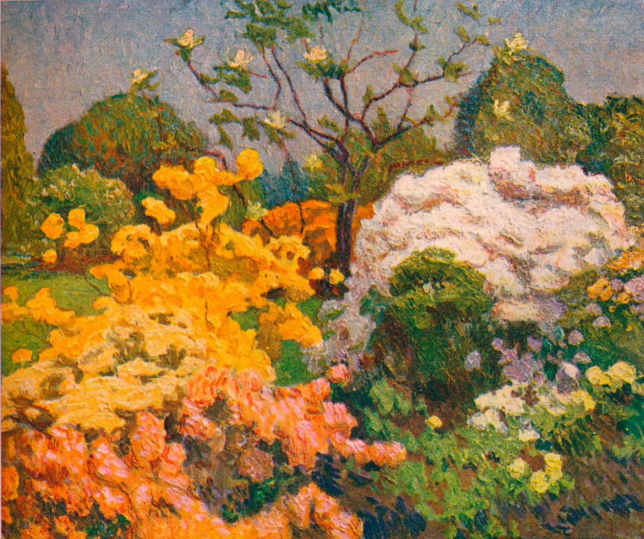 Azaleaer, Kew Gardens, c1914 af Emile Claus