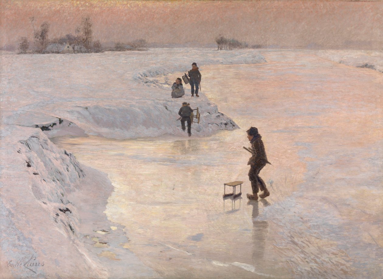 Isfuglene af Emile Claus