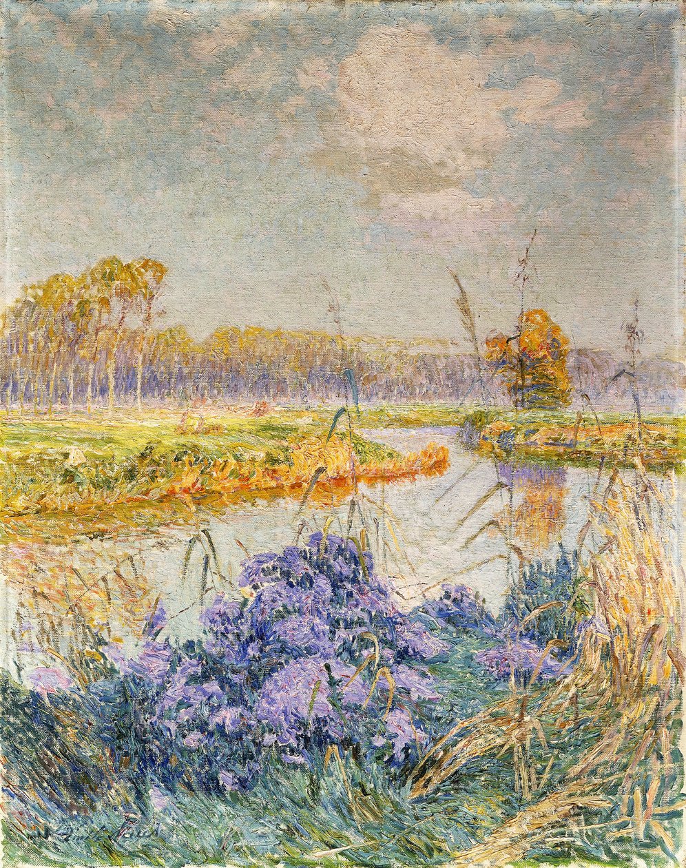 La Lys - De Leie, født 1902 af Emile Claus