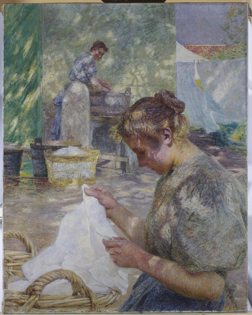 Solskinsdag af Emile Claus