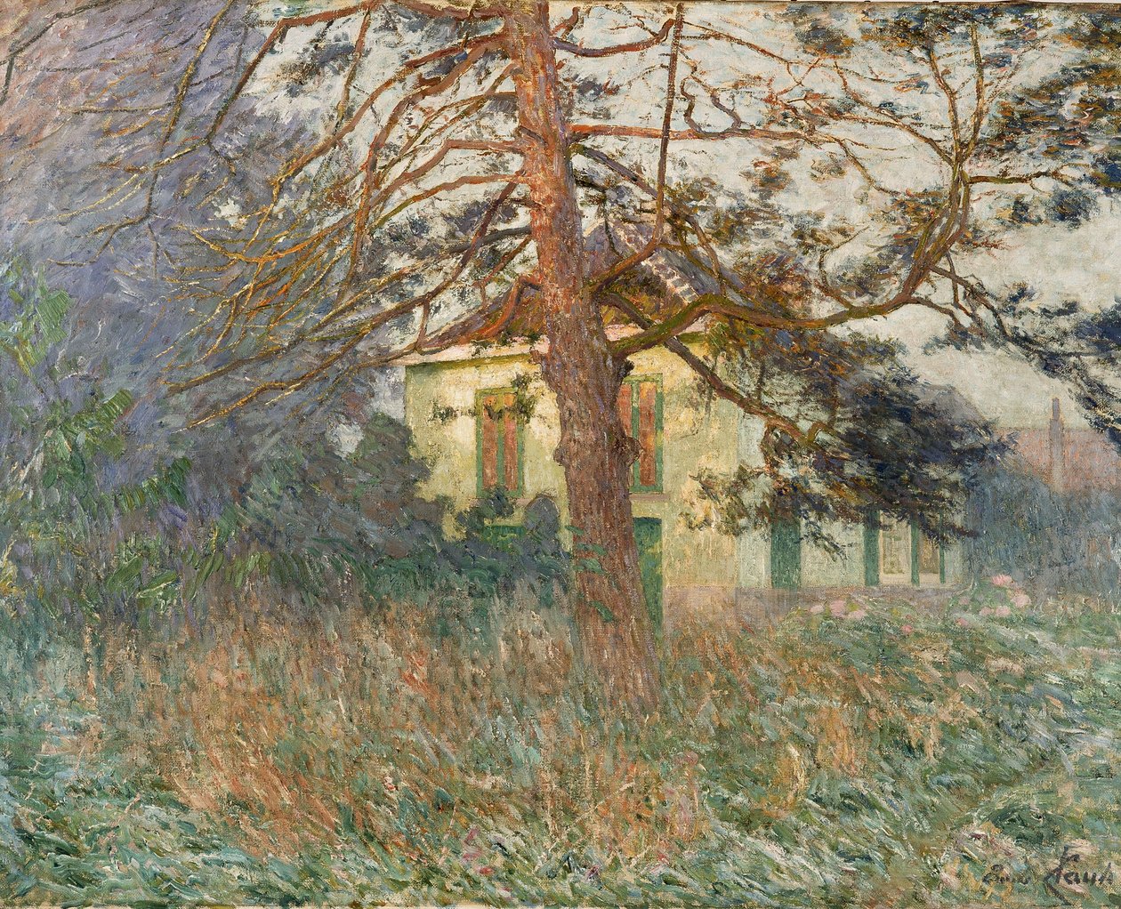 Villa Zonneschijn (Kunstnerens hus i Astene) af Emile Claus