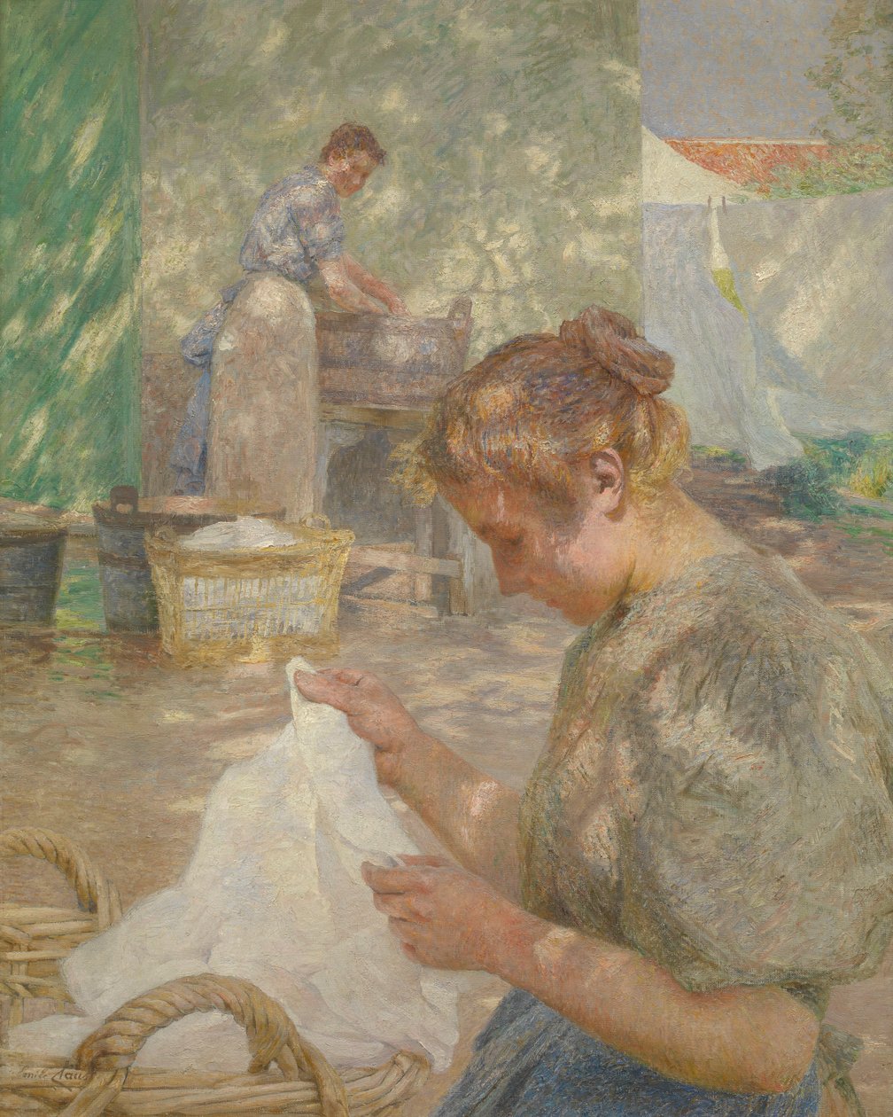Solrig dag af Emile Claus