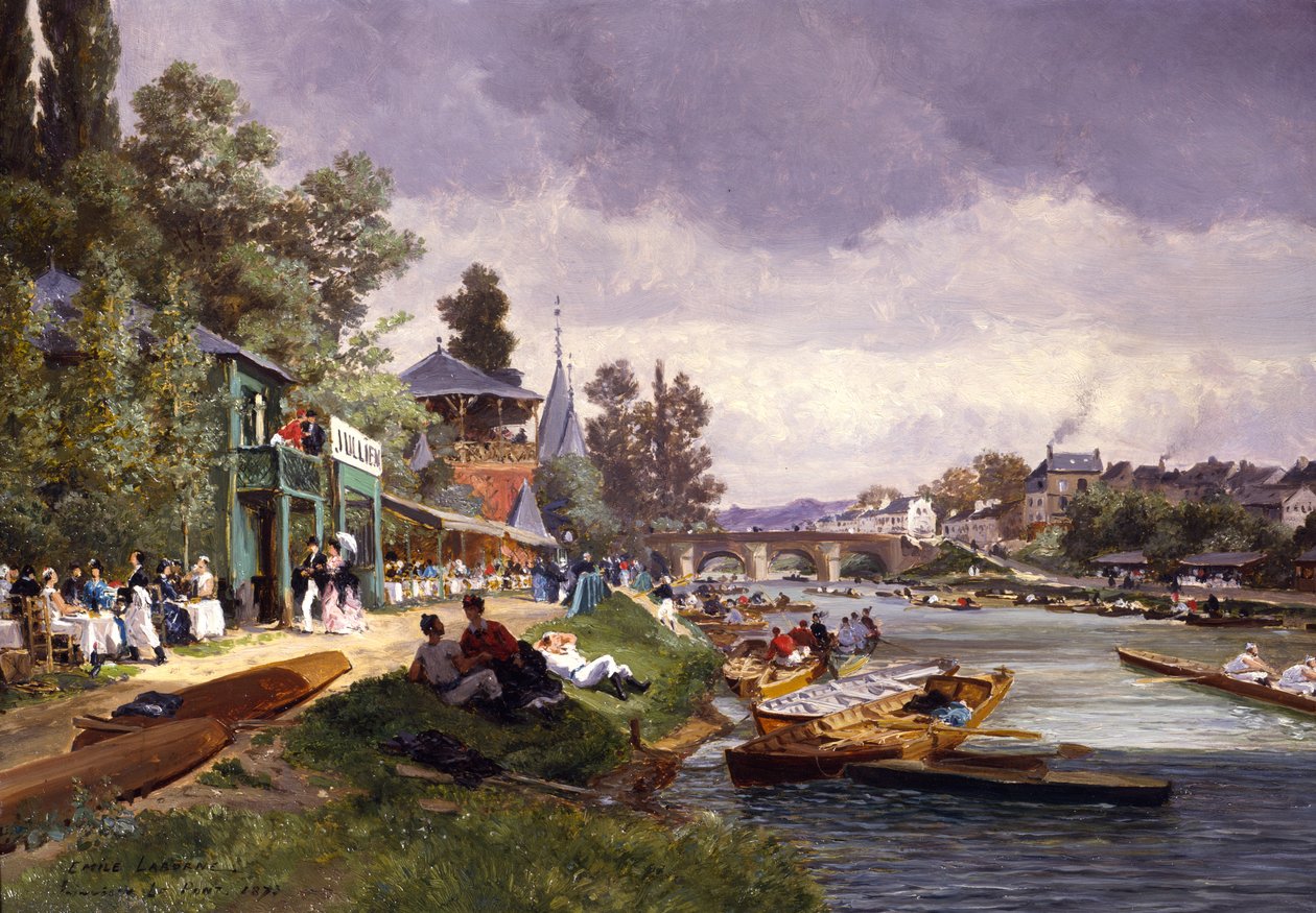 Joinville Le Pont, 1873 af Emile Edme Laborne