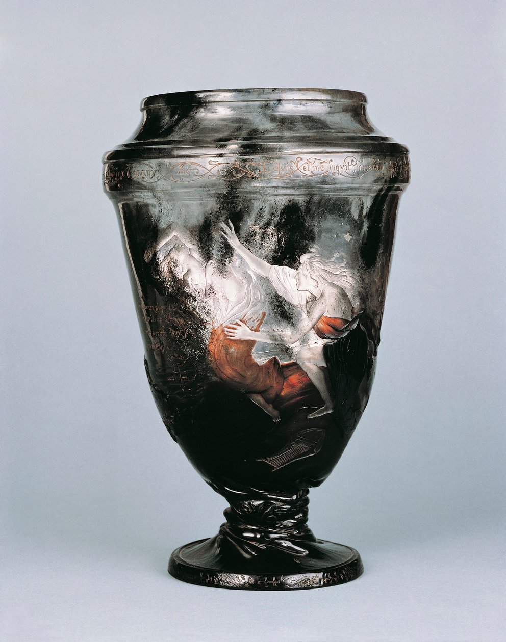 Orfeus i underverdenen, vase af Emile Galle (1846-1904) af Emile Galle