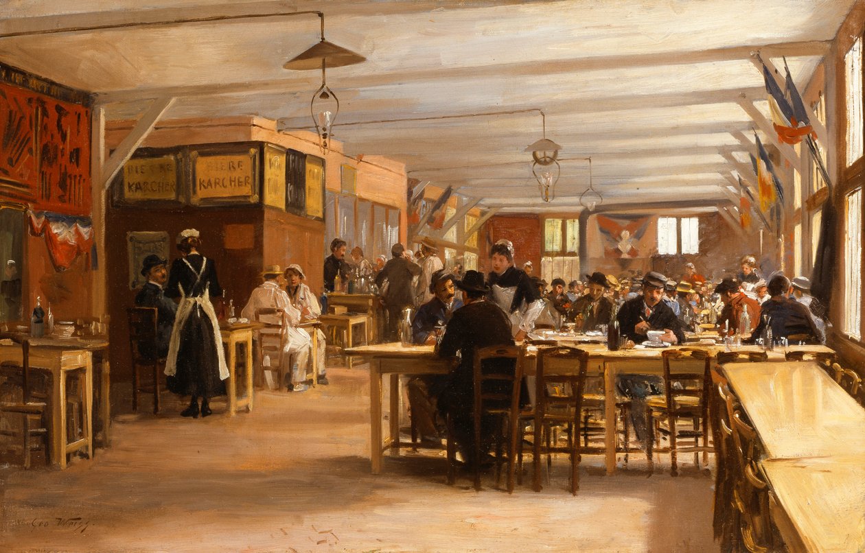 Cafeen af Emile Georges Weiss