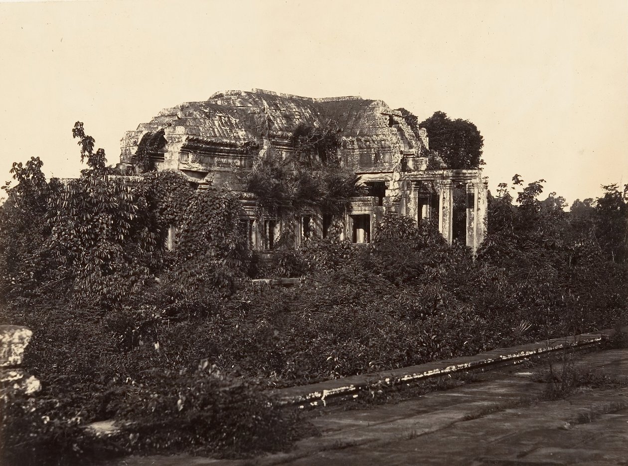 Great Pagoda - Syd udvendig aedicule, 1866. af Emile Gsell
