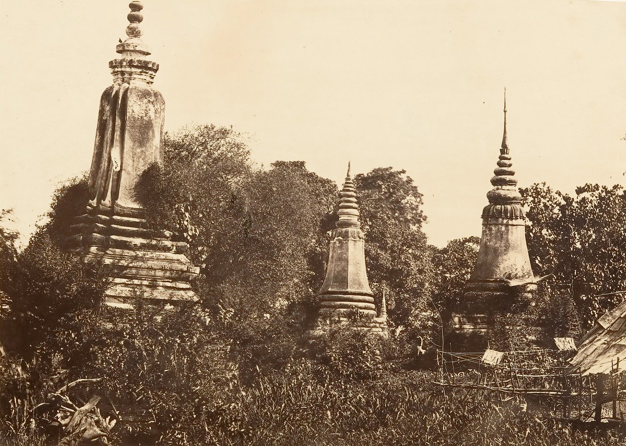 Nam-Vian - Grave, 1866. af Emile Gsell