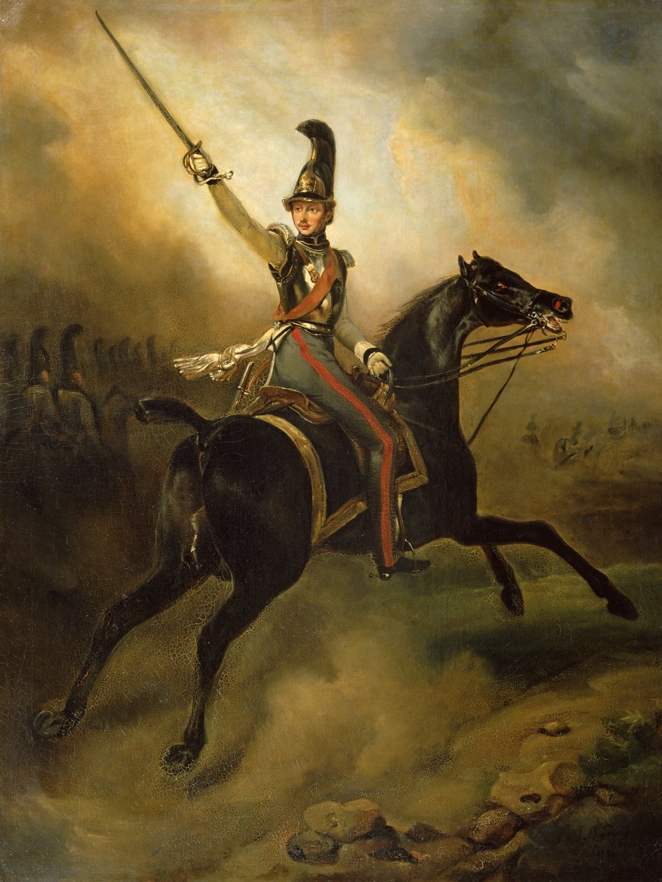 Portræt af Friedrich Heinrich (1584-1647) 1830 af Emile Jean Horace Vernet