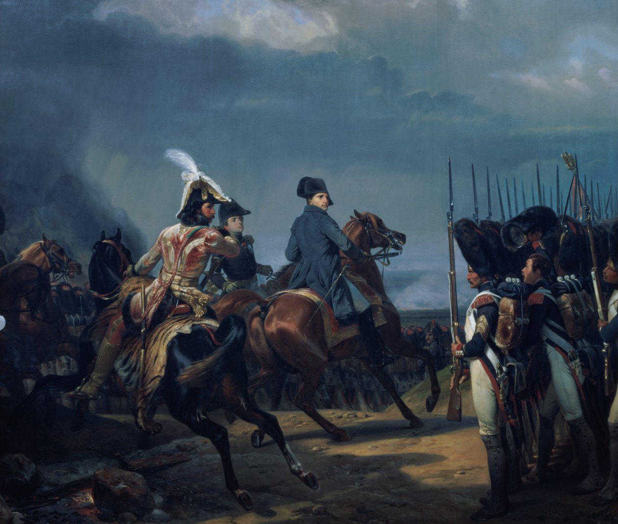 Slaget ved Iena, 14. oktober 1806 (se 70309 for yderligere oplysninger) af Emile Jean Horace Vernet