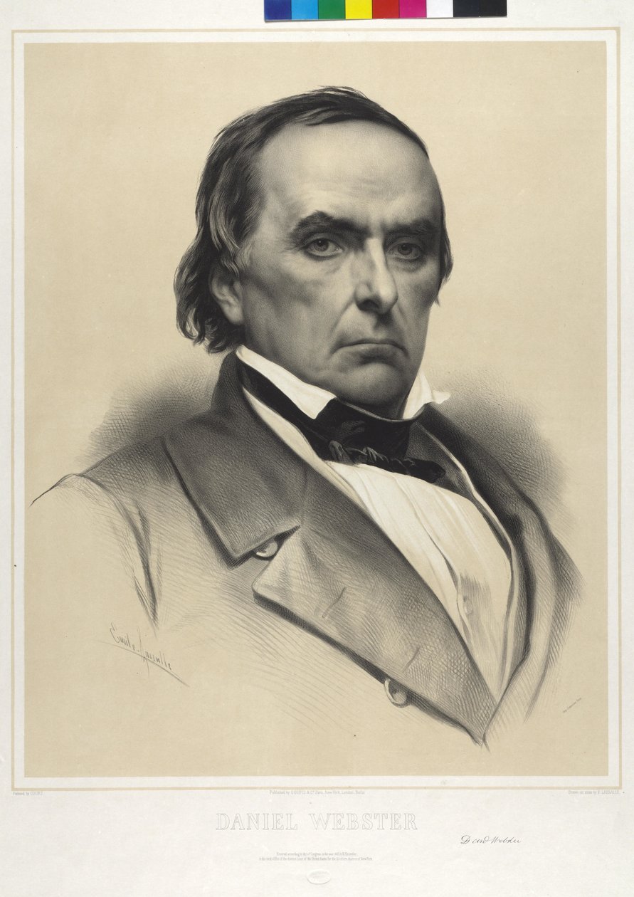 Daniel Webster af Emile Lassalle