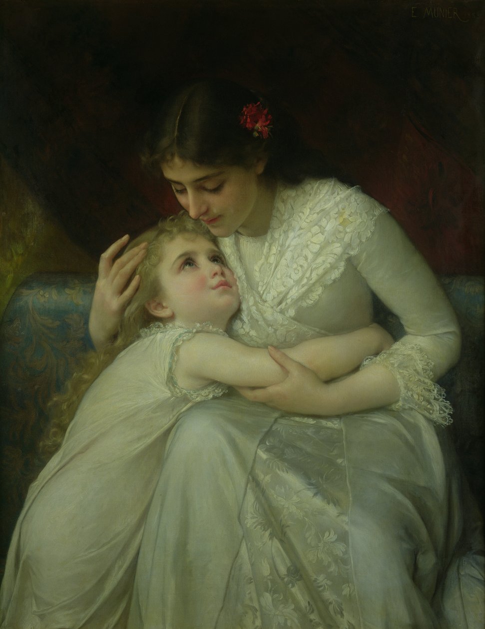 Mor og barn af Emile Munier