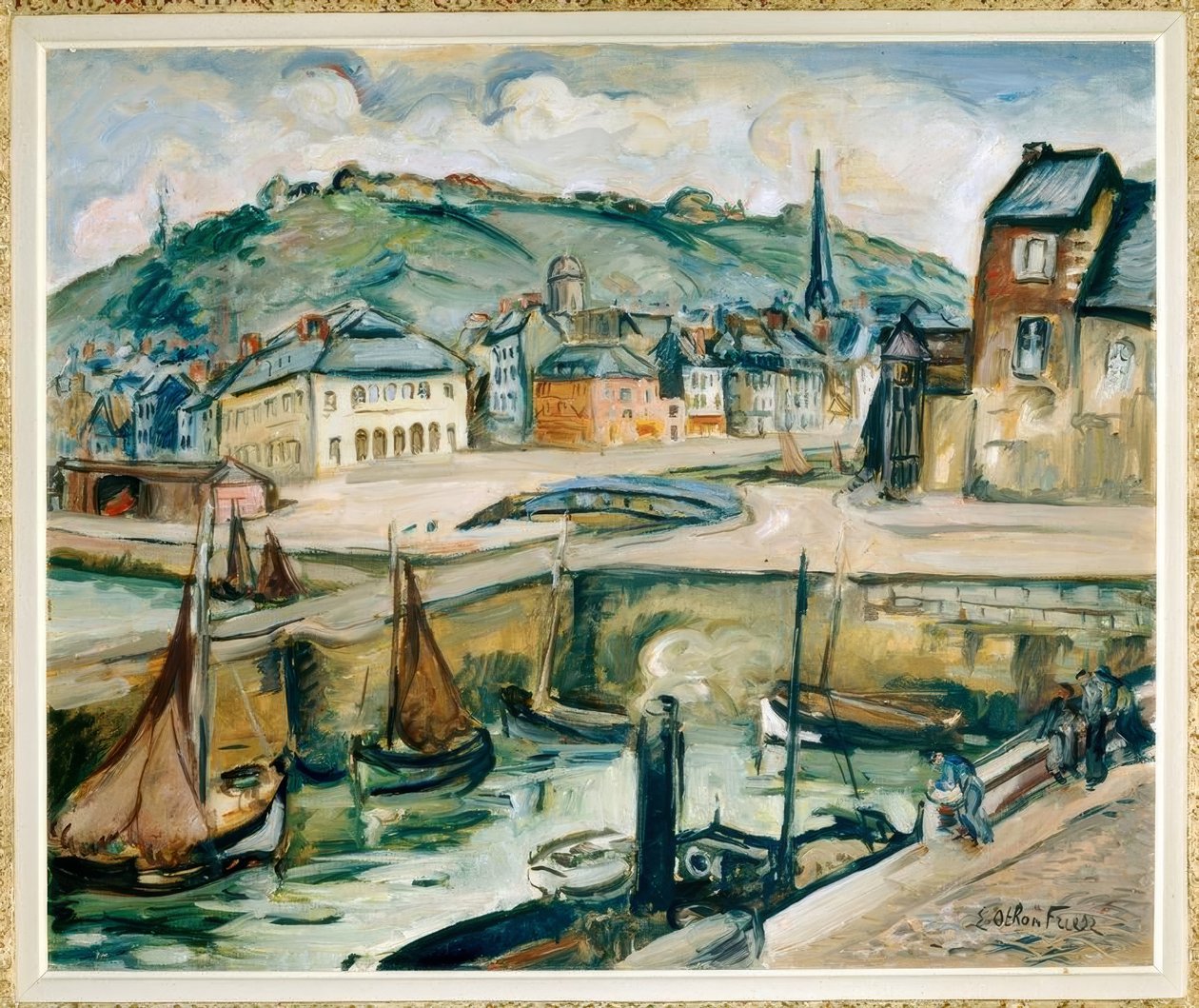 Honfleur af Emile Othon Friesz