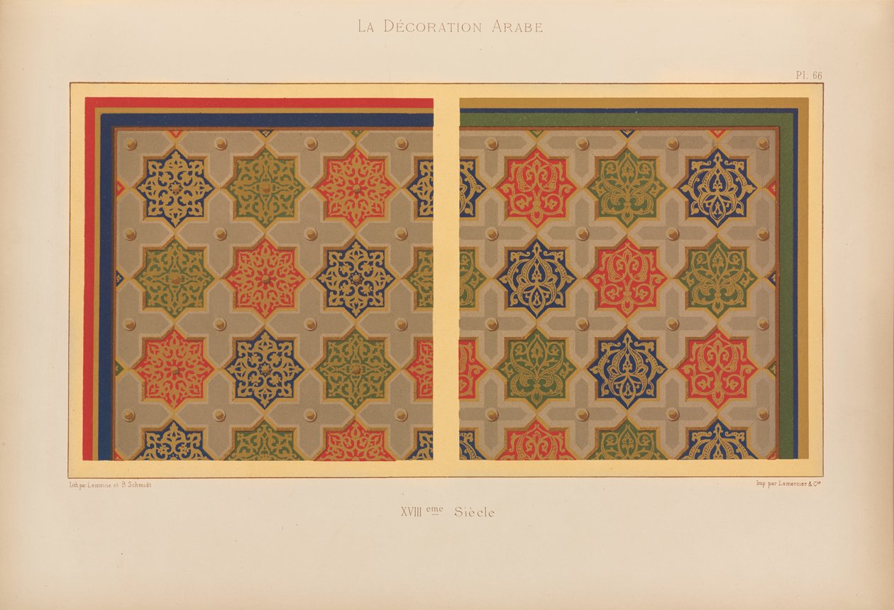 Beyt El-Tchéléby Appeal House, 1885dani af Emile Prisse dAvennes