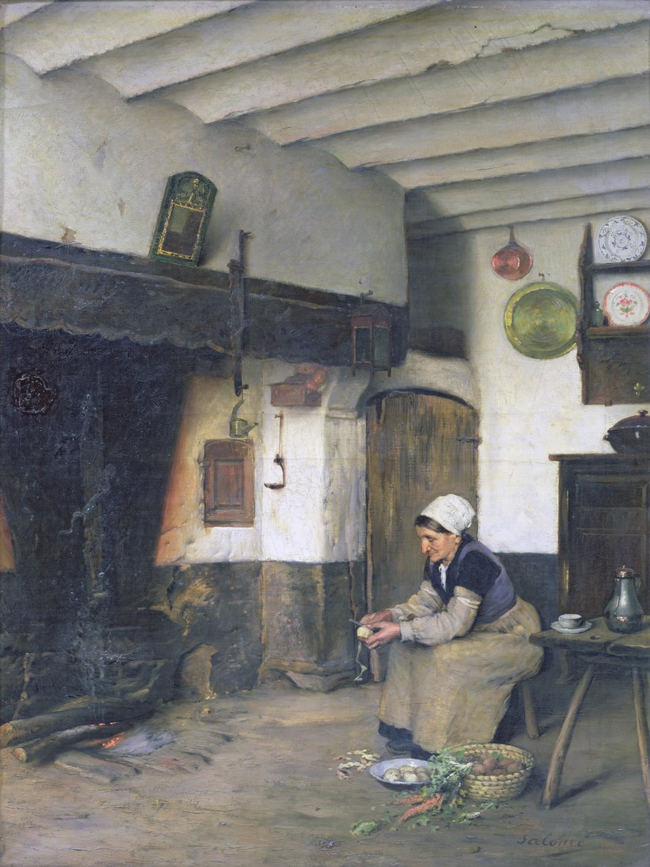 Thereses hus, 1881 af Emile Salome