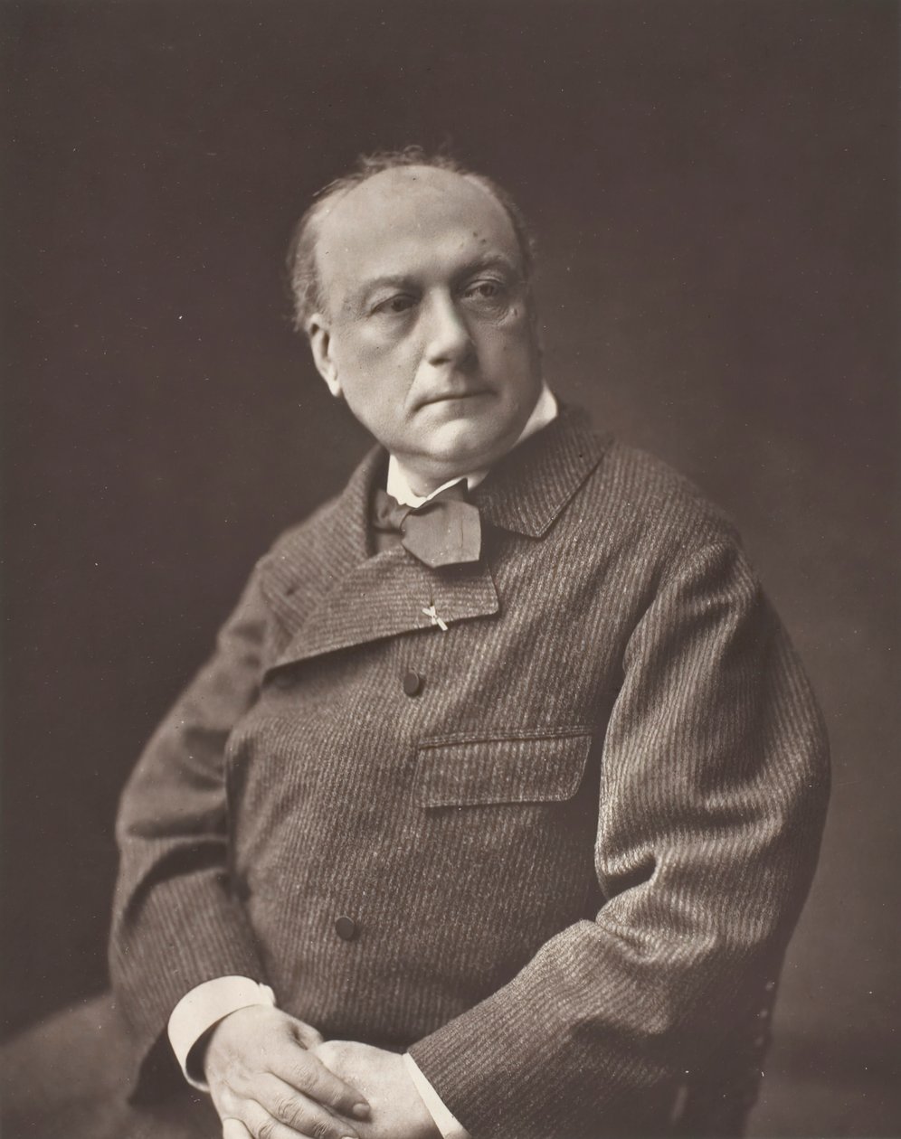 Théodore de Banville, [fransk digter og forfatter], ca. 1876. af Emile Tourtin