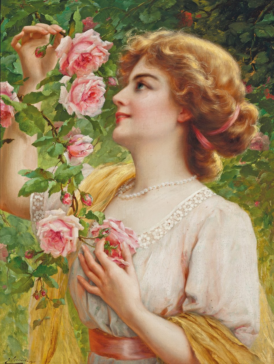 Duftende roser af Emile Vernon