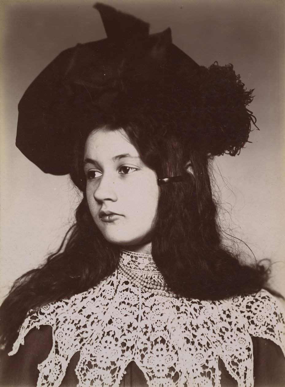 Denise Zola, ca. 1900. af Emile Zola