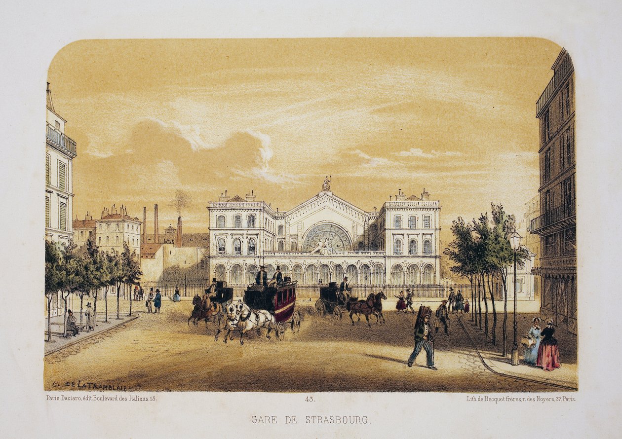 Strasbourg station (nu Gare de l