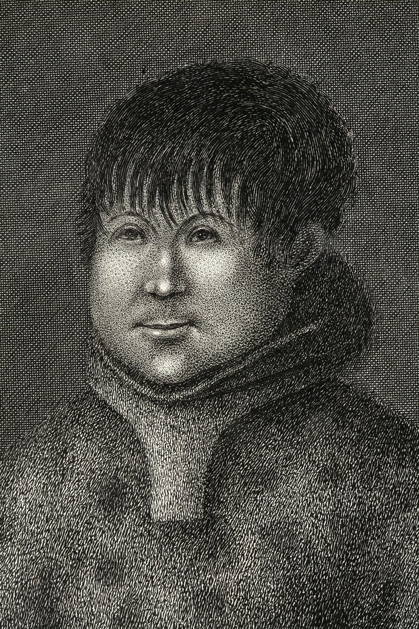John Sakeouse, indfødt fra Jacob Sund, Grønland, den første Esquimaux, der vides at have været her i landet, 1816 af Emilia Anderson