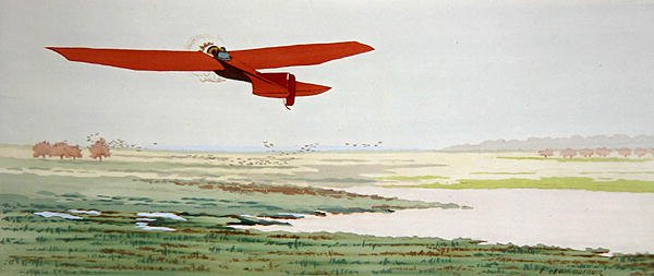 Light Aircraft, udgivet af Mabileau, Paris af Emilien Leon Jean Dufour