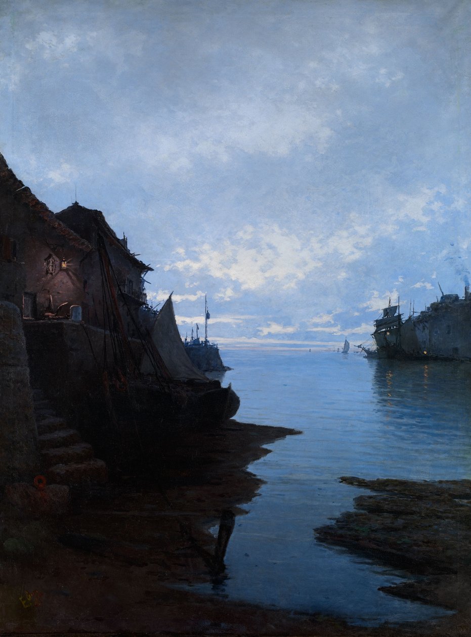 Seascape af Emilio Ocón y Rivas