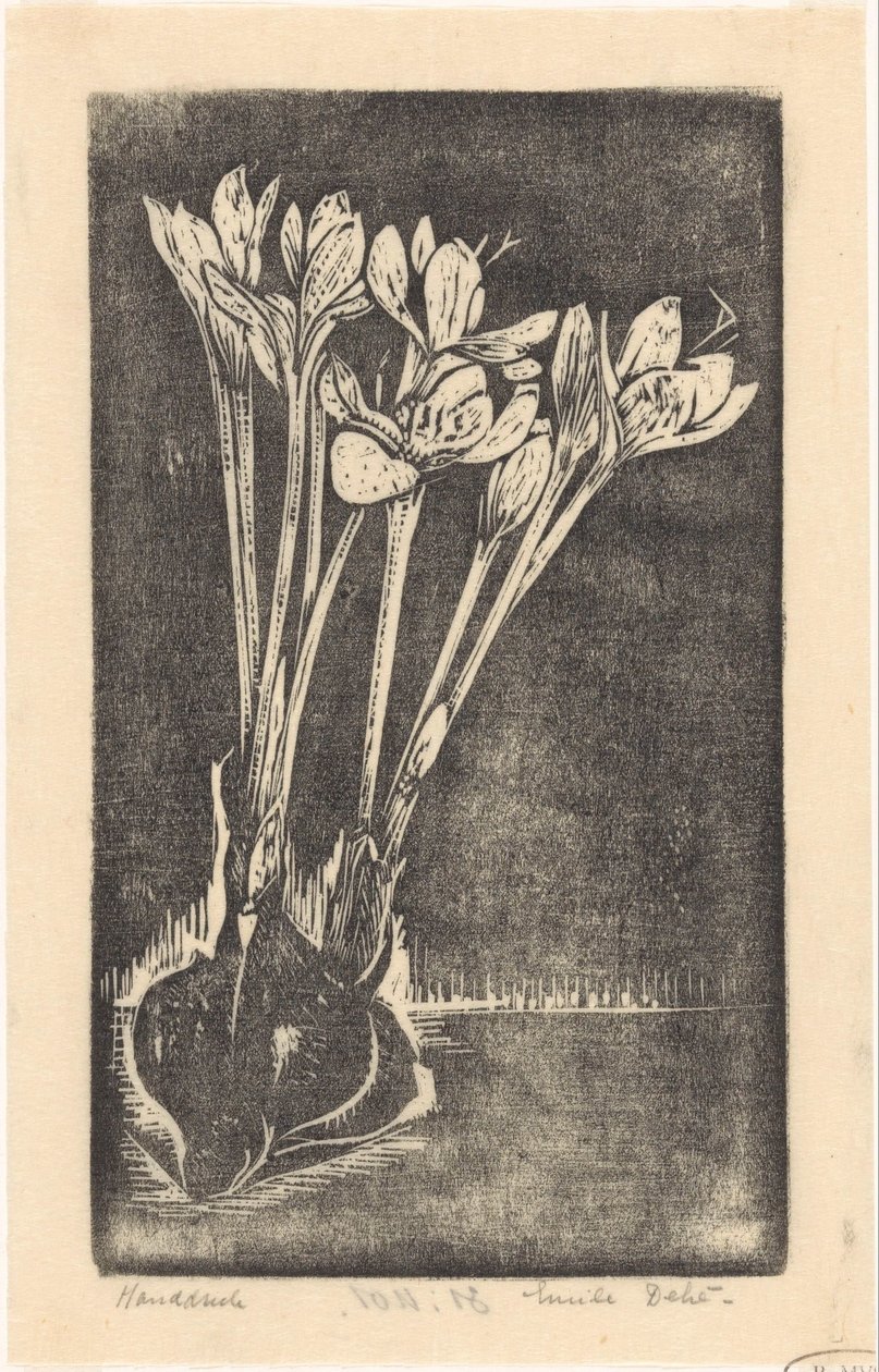 Tidløst efterår af Emilius Wilhelmus Dehé (signed by artist)
