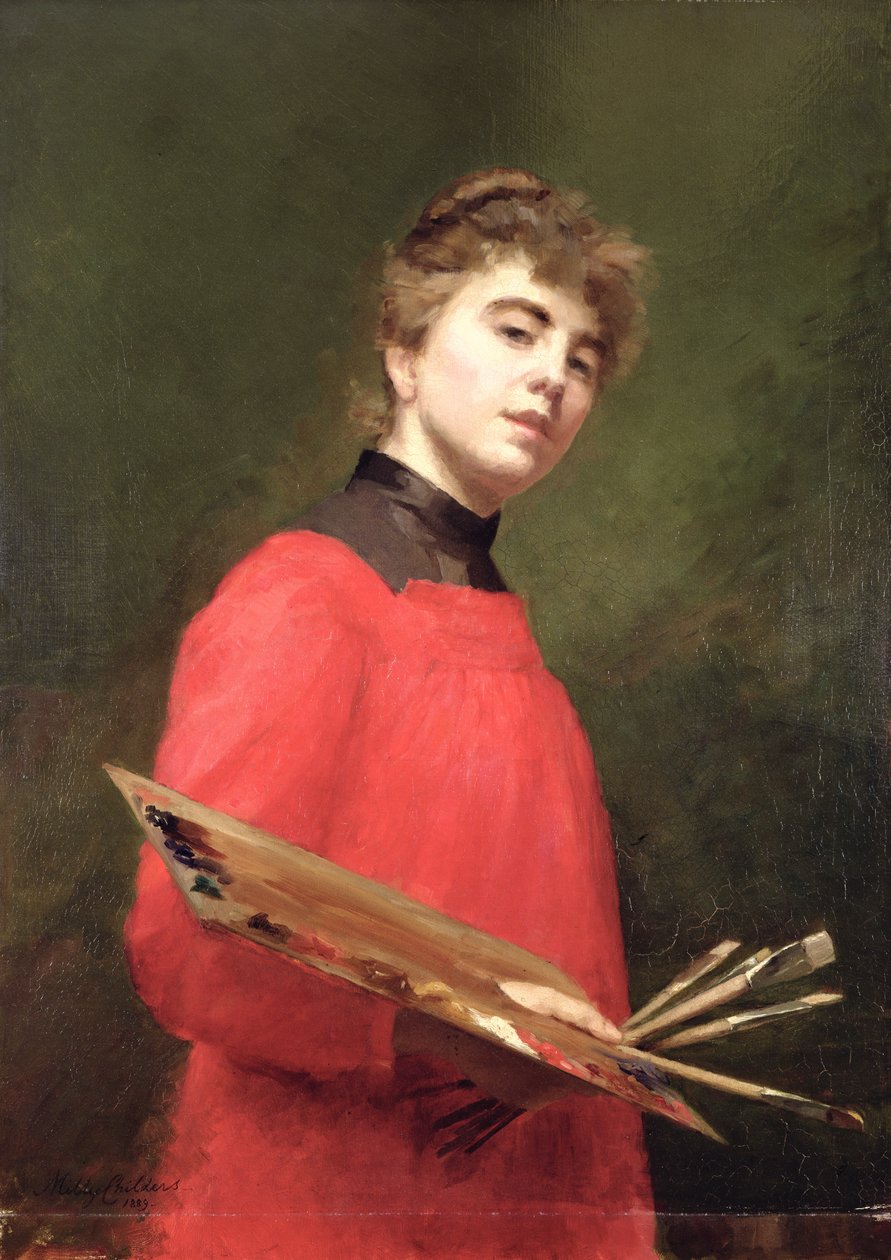 Selvportræt af Emily  Childers