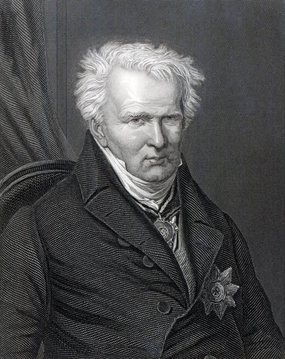 Alexander von Humboldt, engraved by C. Cook af Emma Gaggiotti Richards