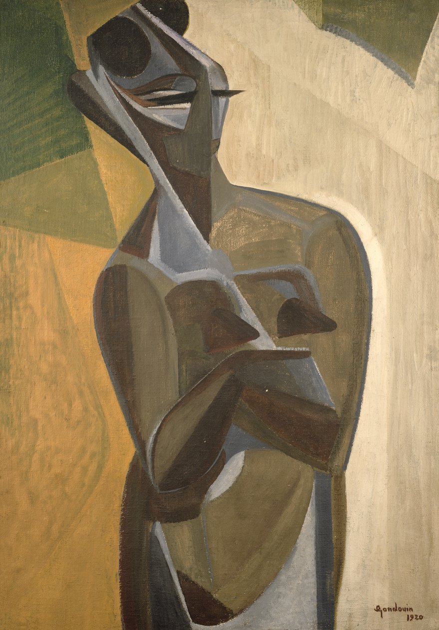 Nøgen, 1920 af Emmanuel Gondouin